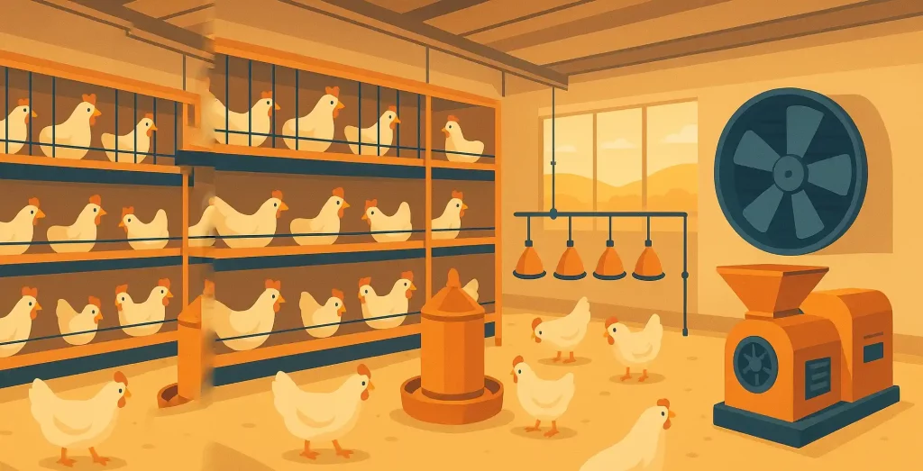 تجهیزات مرغداری گروه تولیدی بازرگانی مهرگان سحر